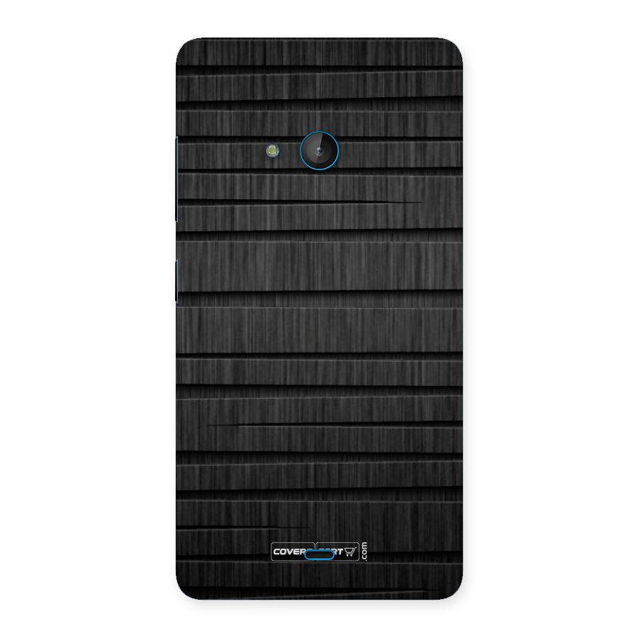 Black Abstract Back Case for Lumia 540