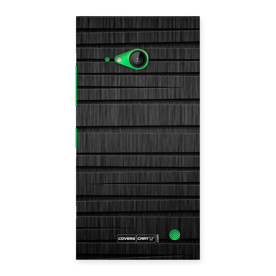 Black Abstract Back Case for Lumia 730