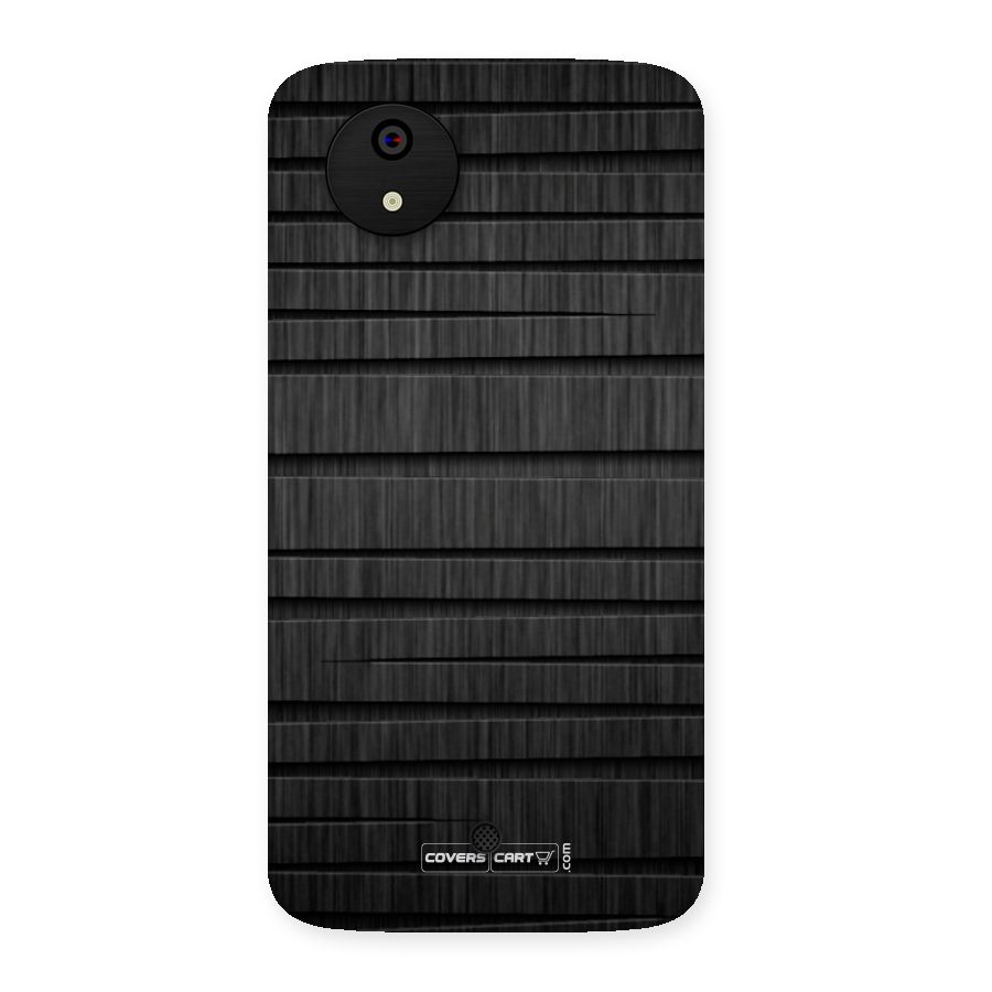 Black Abstract Back Case for Micromax Canvas A1