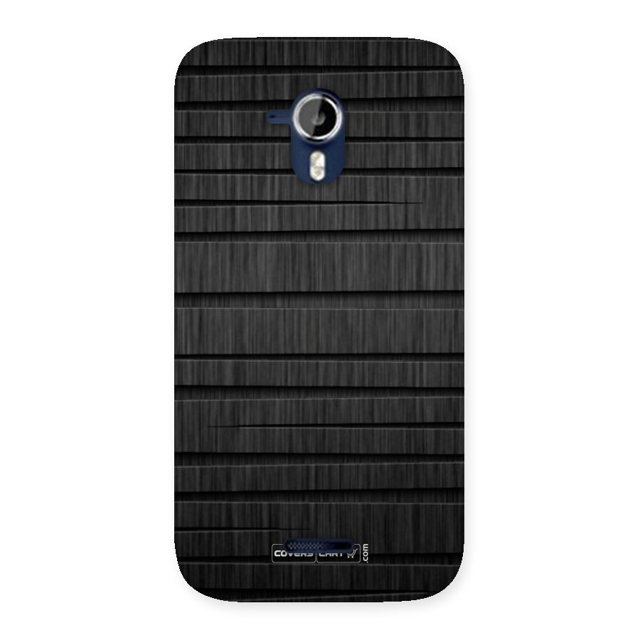 Black Abstract Back Case for Micromax Canvas Magnus A117