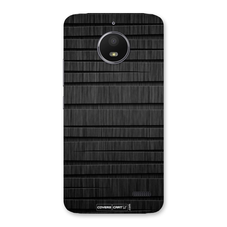 Black Abstract Back Case for Moto E4
