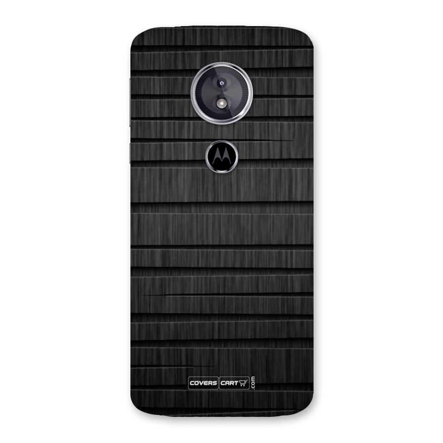 Black Abstract Back Case for Moto E5
