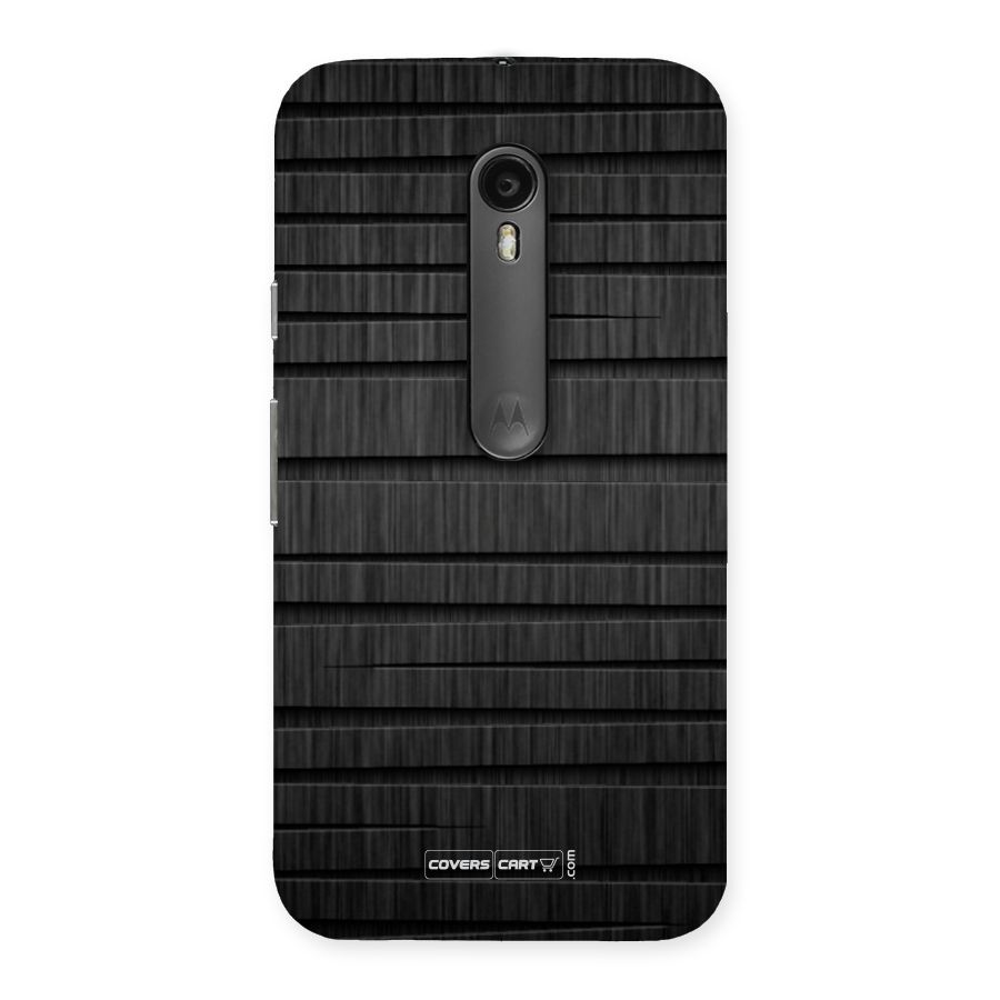Black Abstract Back Case for Moto G3