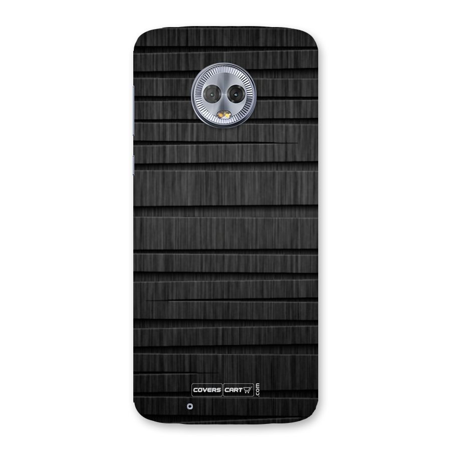 Black Abstract Back Case for Moto G6