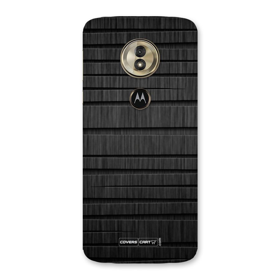 Black Abstract Back Case for Moto G6 Play