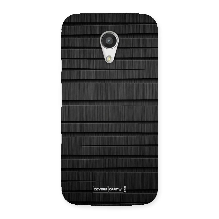 Black Abstract Back Case for Moto G 2nd Gen