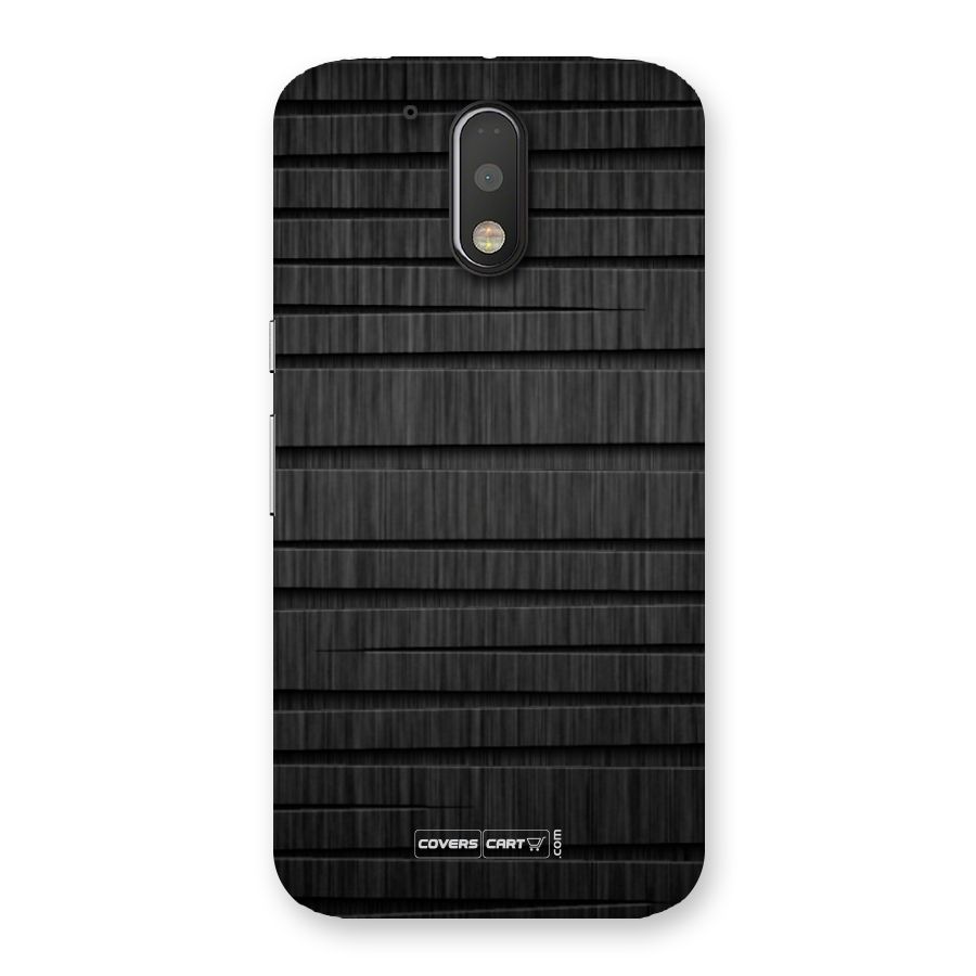 Black Abstract Back Case for Motorola Moto G4