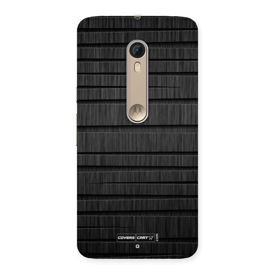 Black Abstract Back Case for Motorola Moto X Style