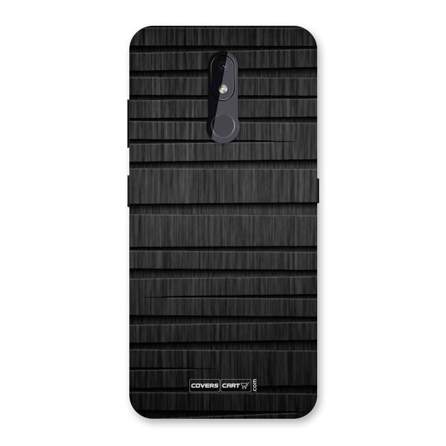 Black Abstract Back Case for Nokia 3.2