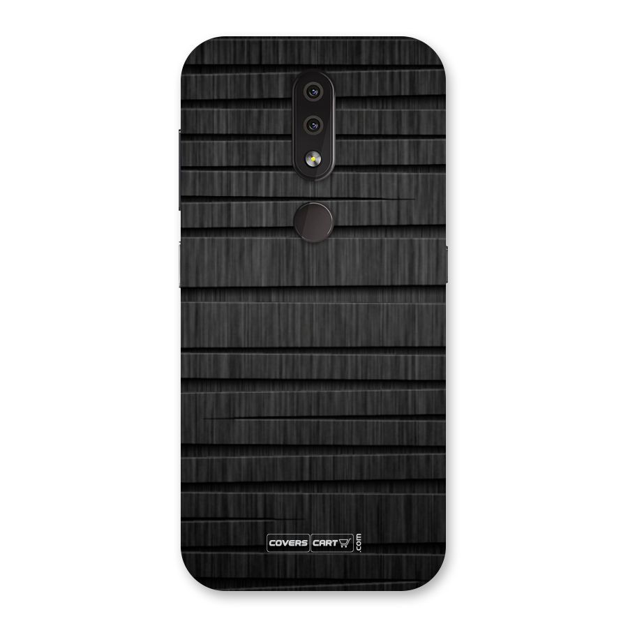 Black Abstract Back Case for Nokia 4.2