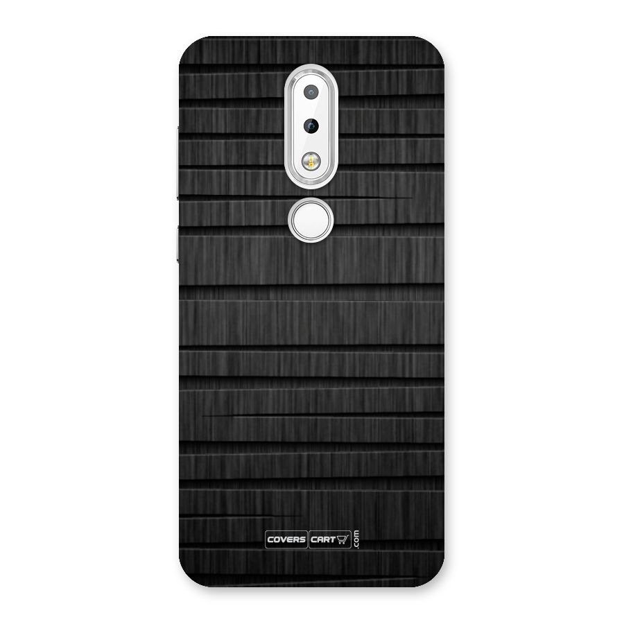Black Abstract Back Case for Nokia 6.1 Plus