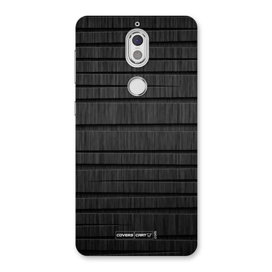 Black Abstract Back Case for Nokia 7