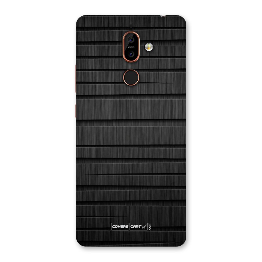 Black Abstract Back Case for Nokia 7 Plus