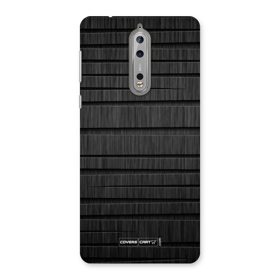 Black Abstract Back Case for Nokia 8