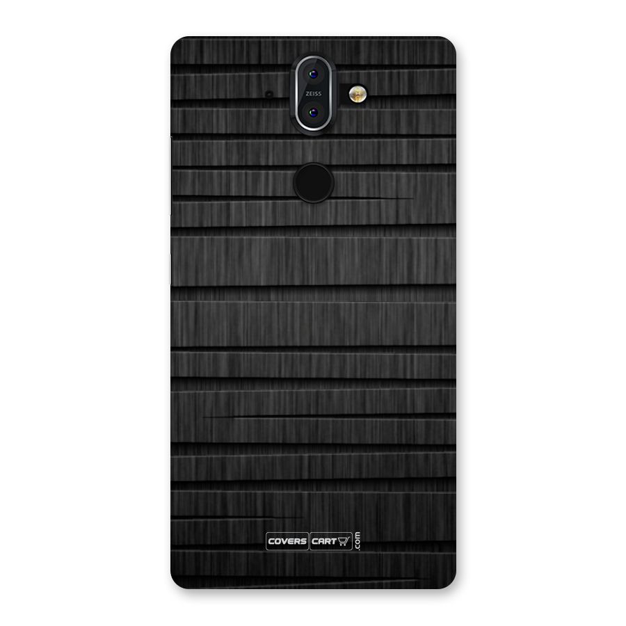 Black Abstract Back Case for Nokia 8 Sirocco