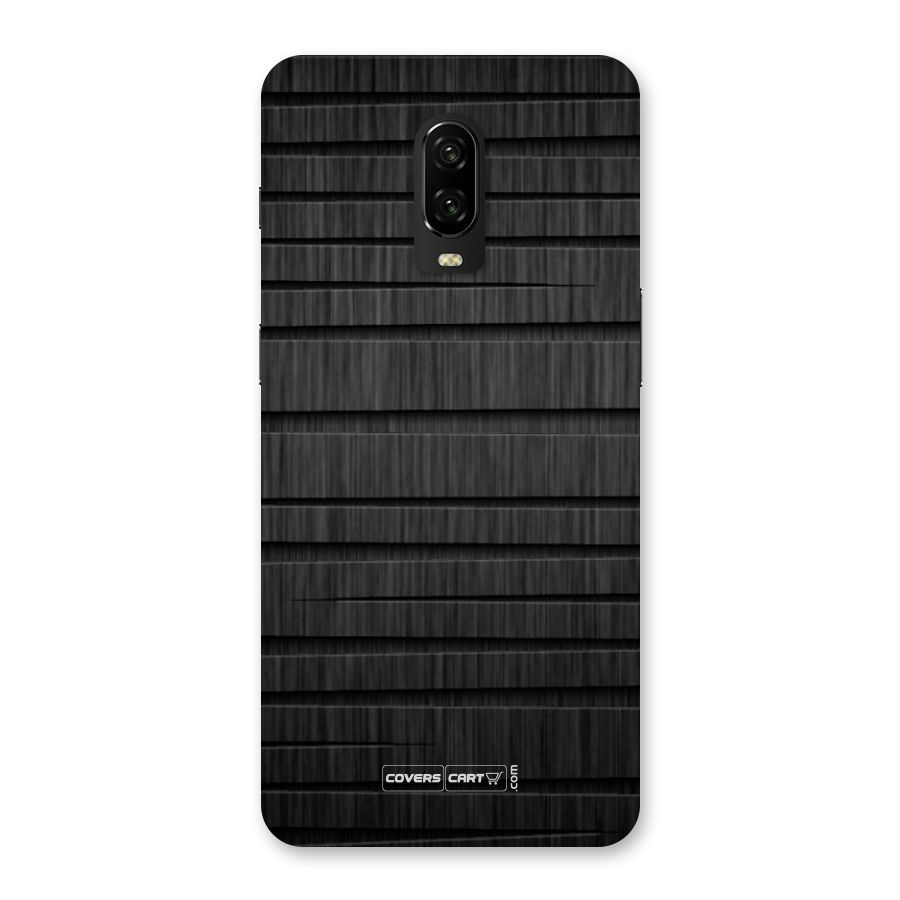 Black Abstract Back Case for OnePlus 6T
