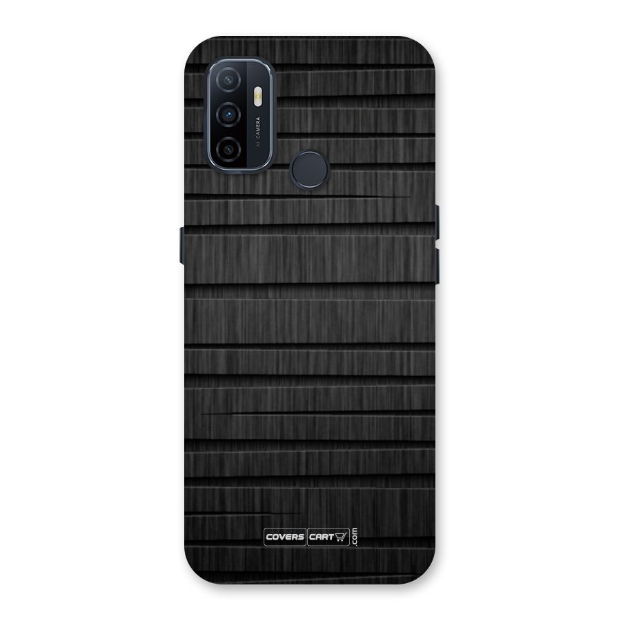 Black Abstract Back Case for Oppo A32