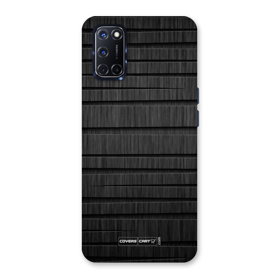 Black Abstract Back Case for Oppo A52