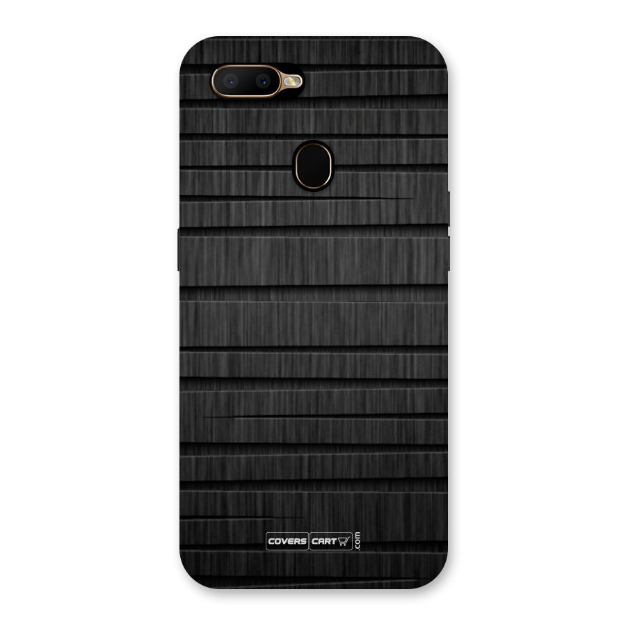 Black Abstract Back Case for Oppo A5s