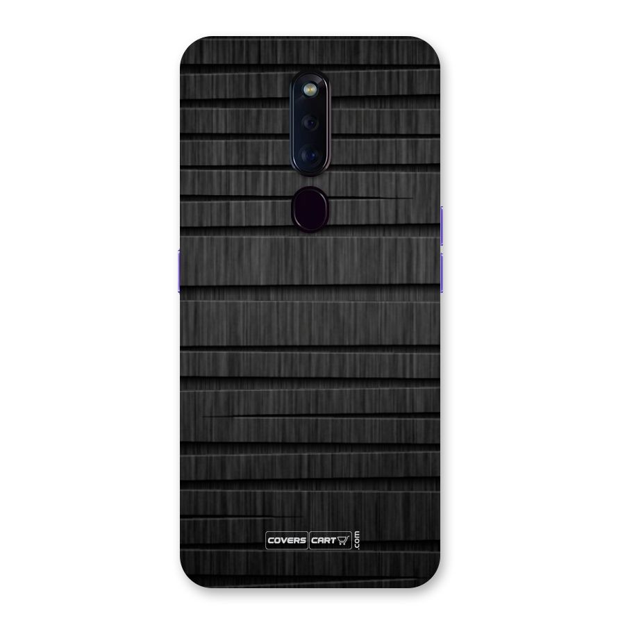 Black Abstract Back Case for Oppo F11 Pro