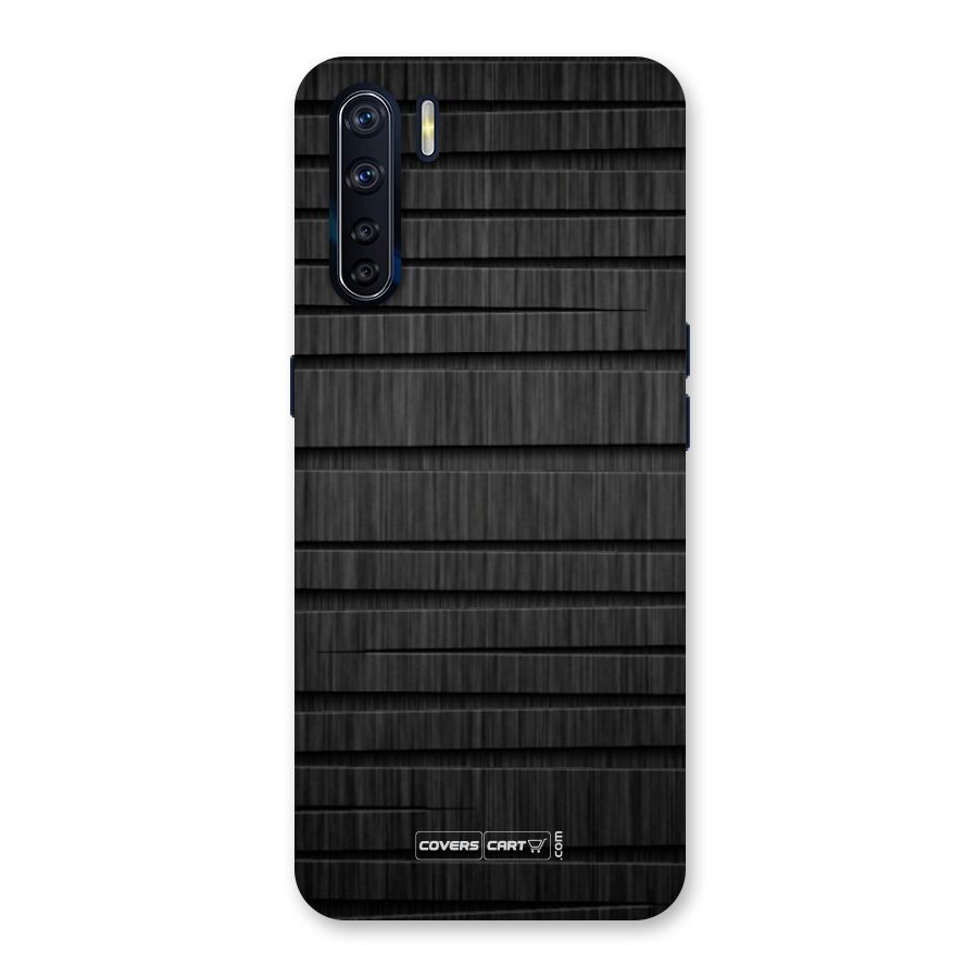 Black Abstract Back Case for Oppo F15