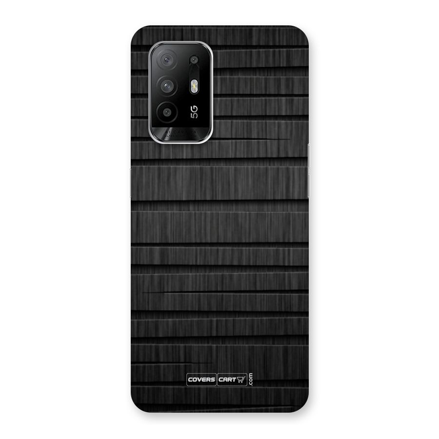 Black Abstract Back Case for Oppo F19 Pro Plus 5G