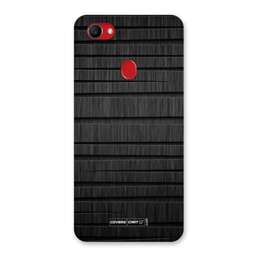 Black Abstract Back Case for Oppo F7