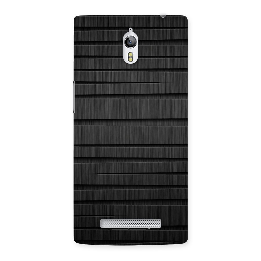 Black Abstract Back Case for Oppo Find 7