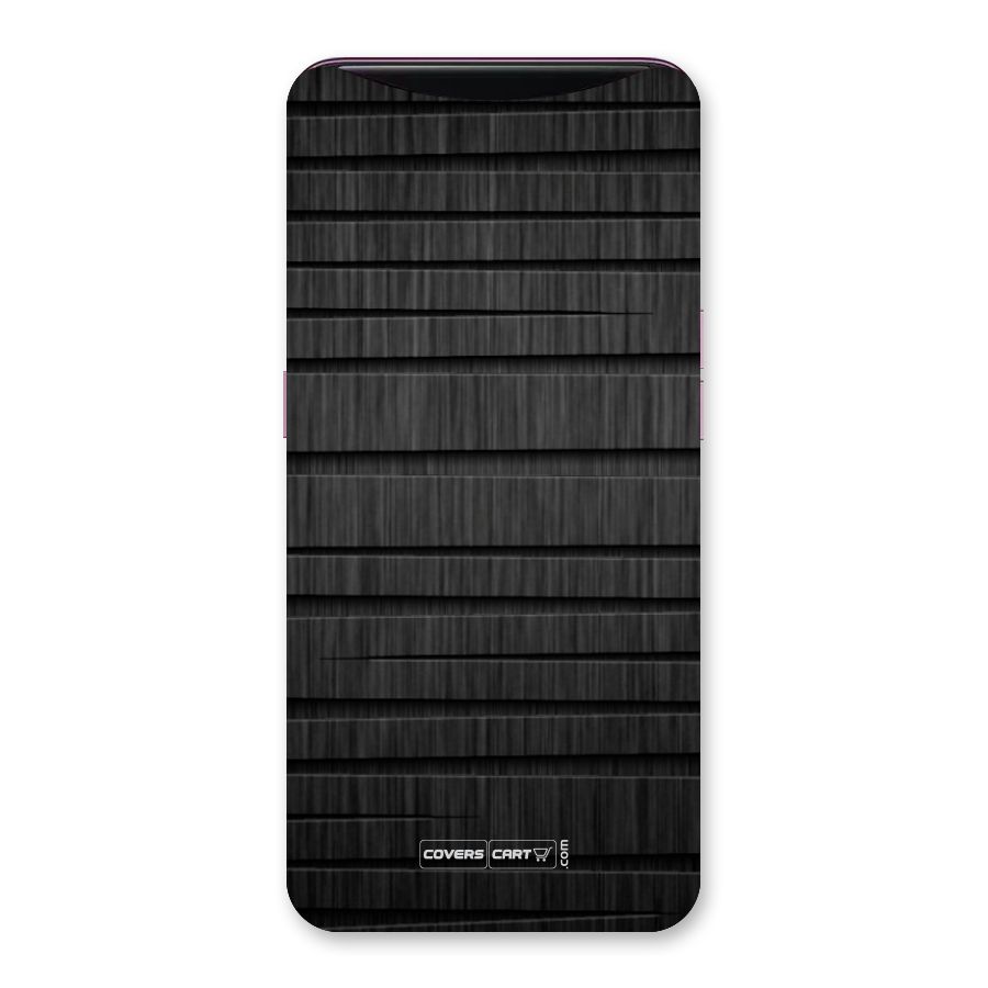 Black Abstract Back Case for Oppo Find X
