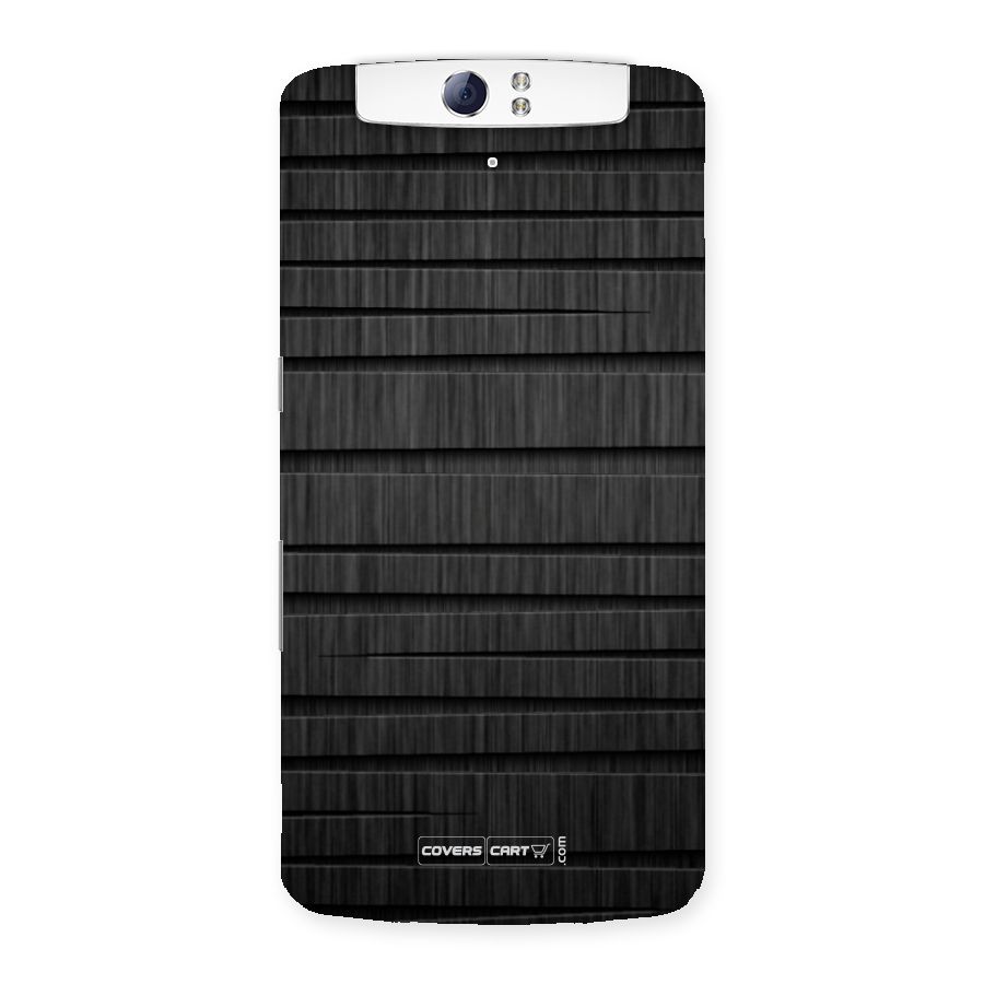 Black Abstract Back Case for Oppo N1