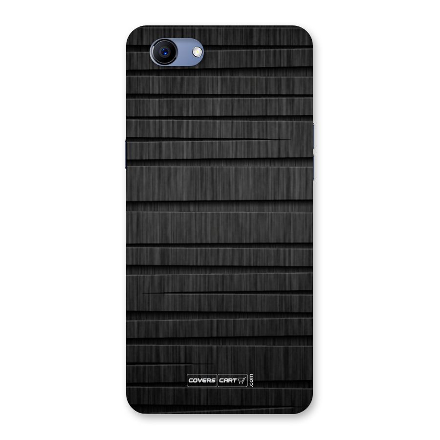 Black Abstract Back Case for Oppo Realme 1