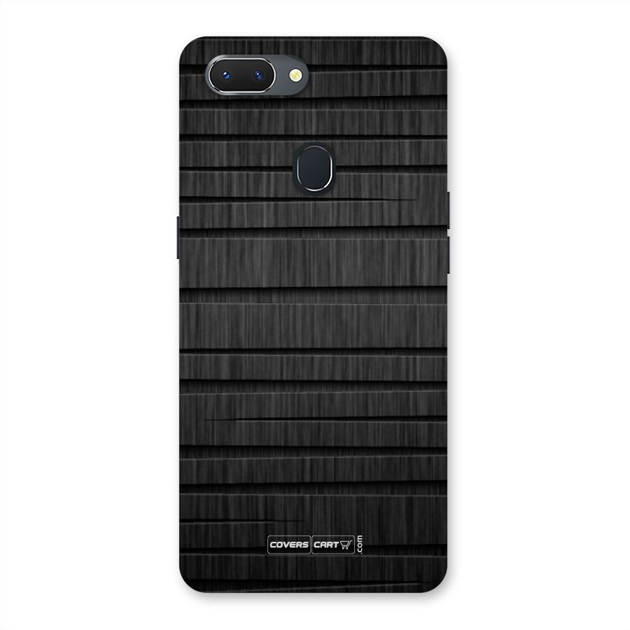 Black Abstract Back Case for Oppo Realme 2