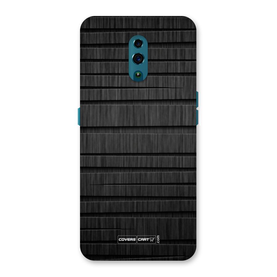 Black Abstract Back Case for Oppo Reno