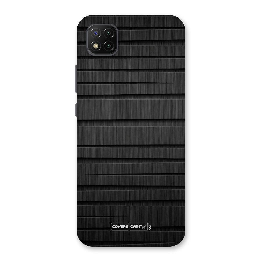 Black Abstract Back Case for Poco C3