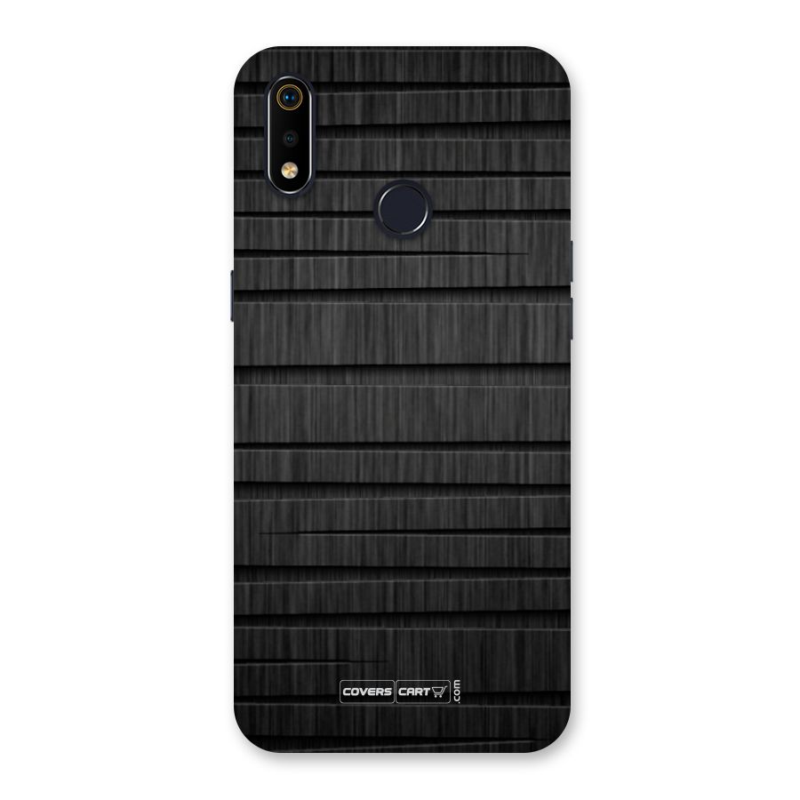 Black Abstract Back Case for Realme 3i