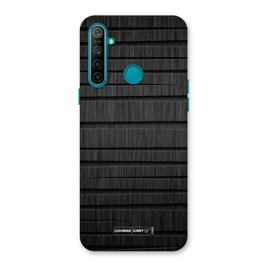 Black Abstract Back Case for Realme 5i