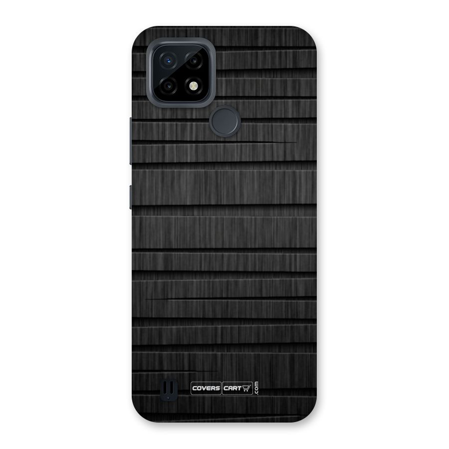 Black Abstract Back Case for Realme C21