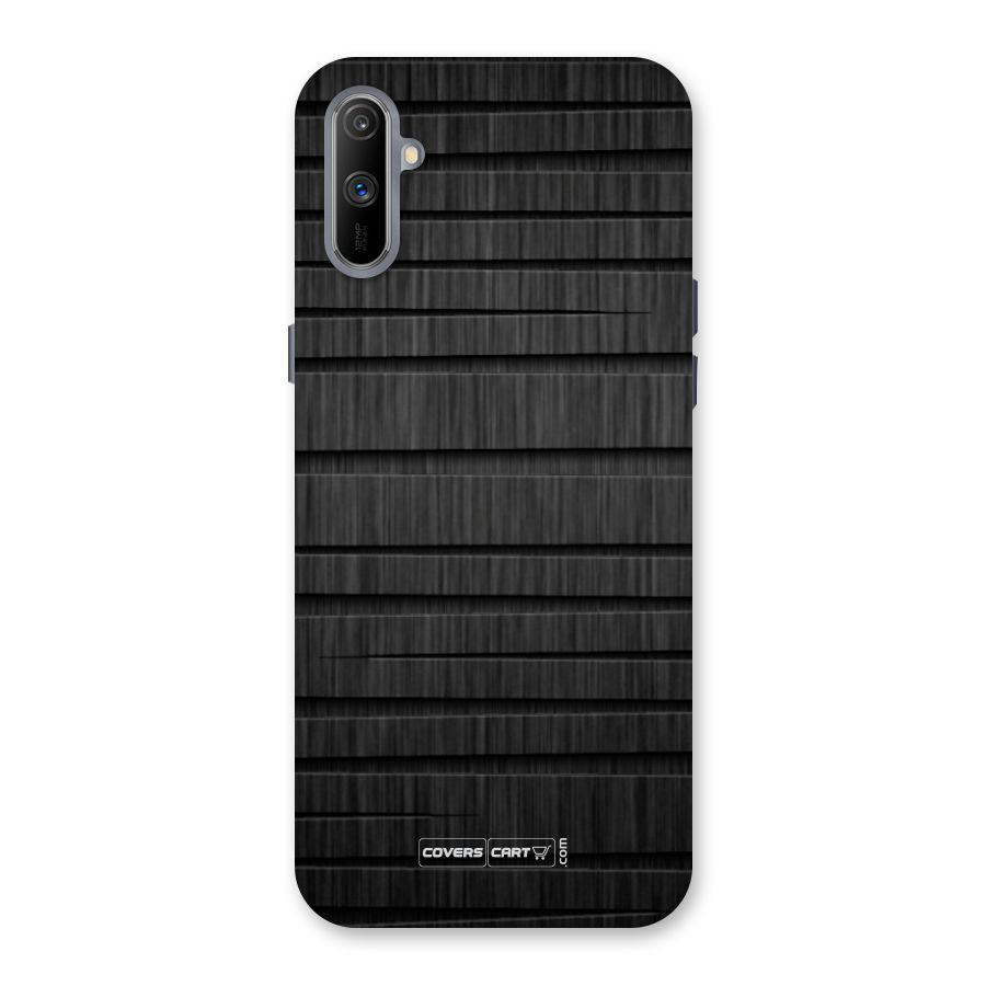 Black Abstract Back Case for Realme C3