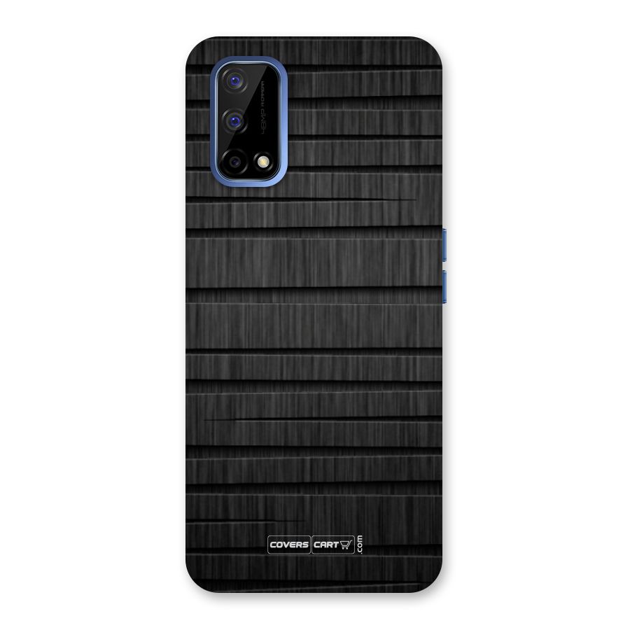 Black Abstract Back Case for Realme Narzo 30 Pro