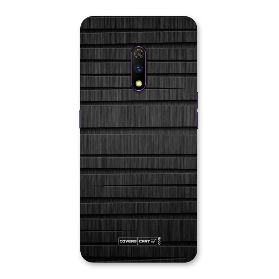 Black Abstract Back Case for Realme X