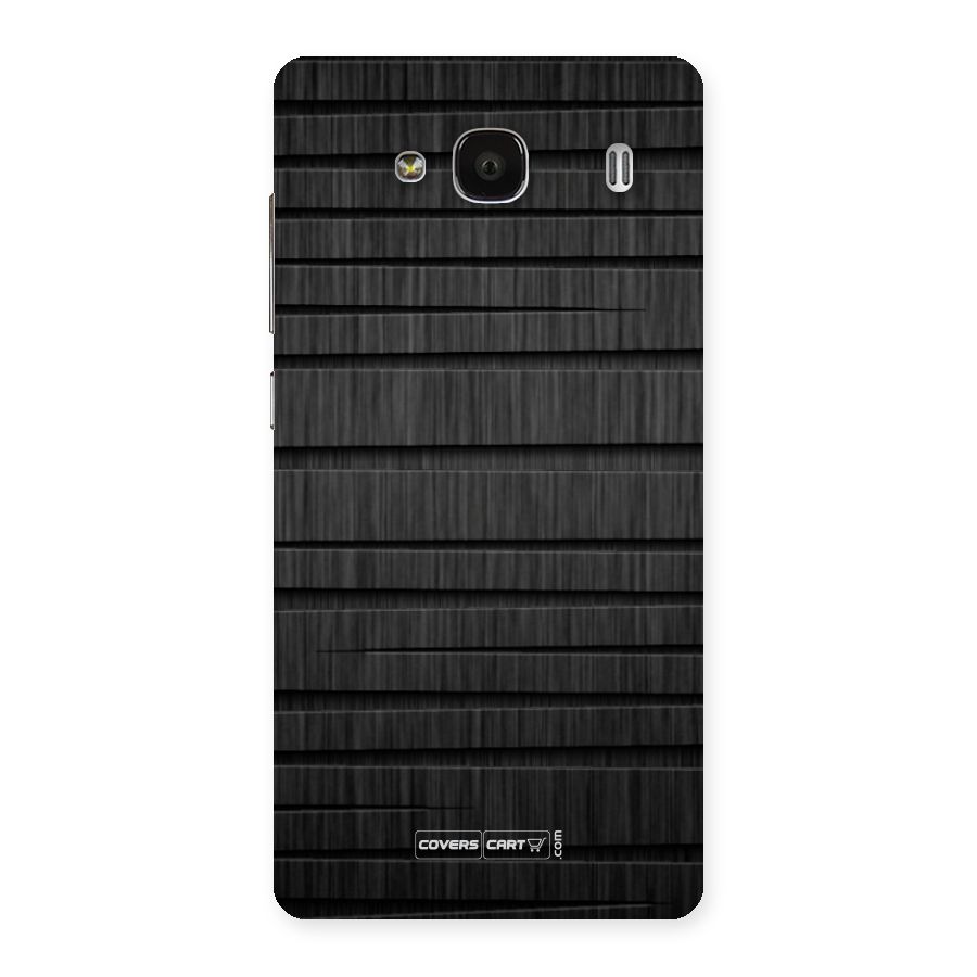 Black Abstract Back Case for Redmi 2 Prime