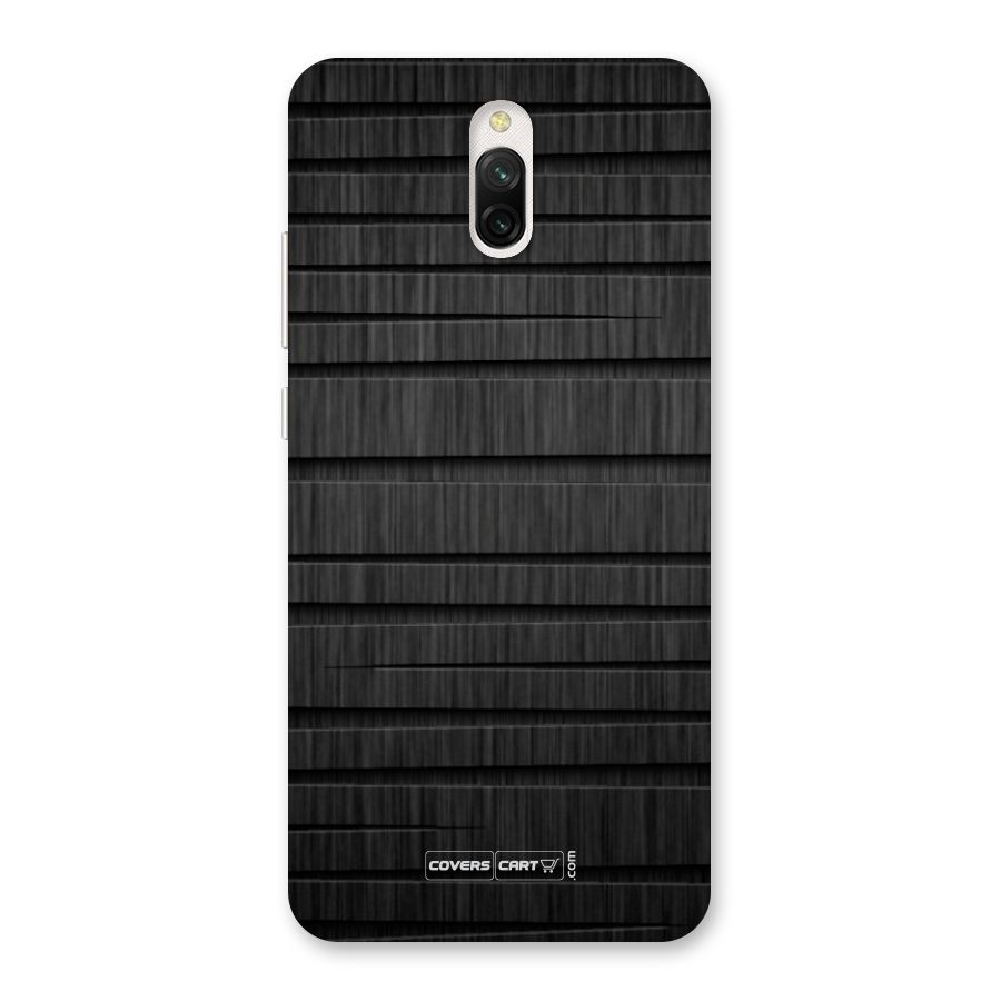 Black Abstract Back Case for Redmi 8A Dual