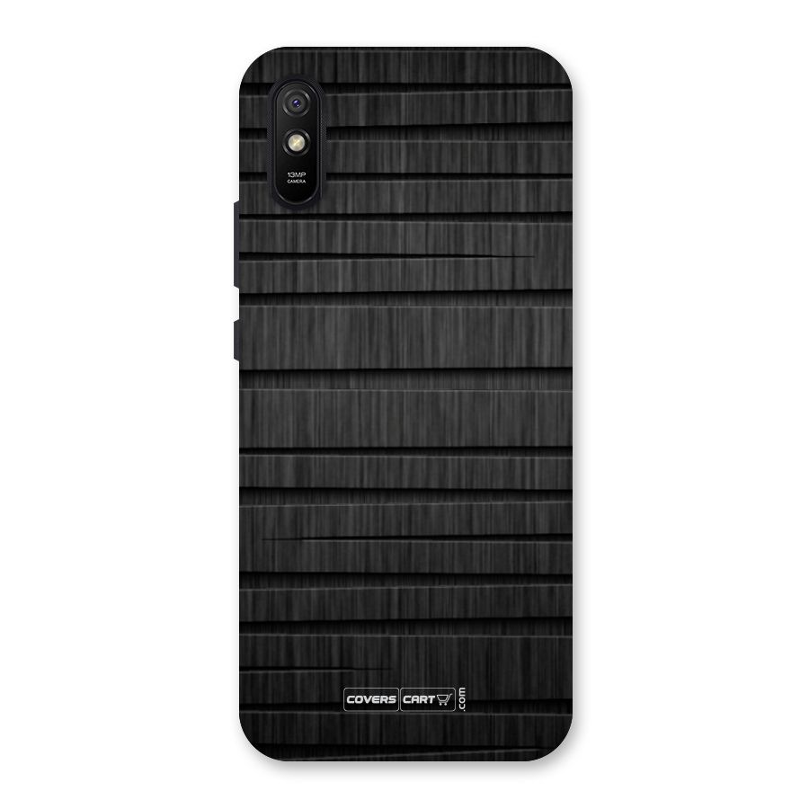 Black Abstract Back Case for Redmi 9A