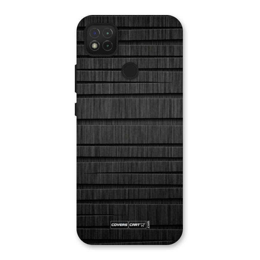Black Abstract Back Case for Redmi 9C