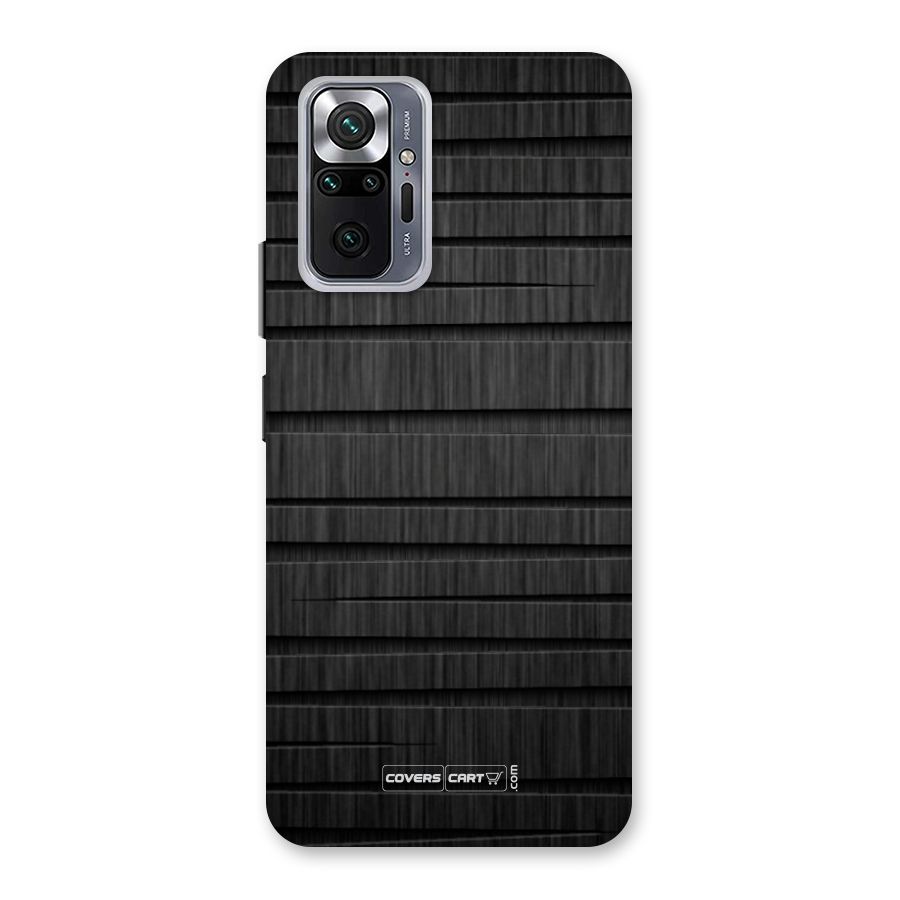 Black Abstract Back Case for Redmi Note 10 Pro Max