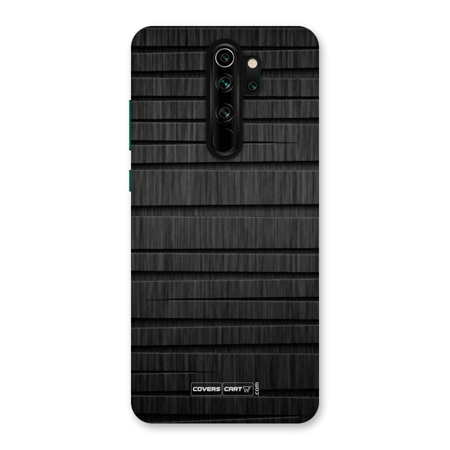 Black Abstract Back Case for Redmi Note 8 Pro