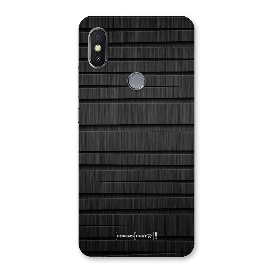 Black Abstract Back Case for Redmi Y2