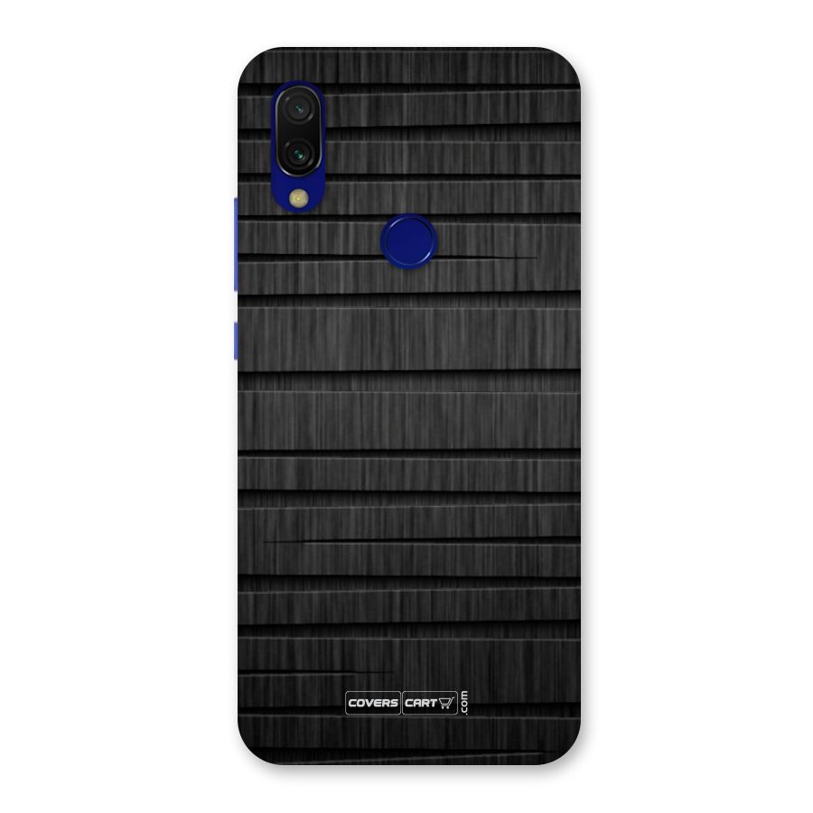 Black Abstract Back Case for Redmi Y3