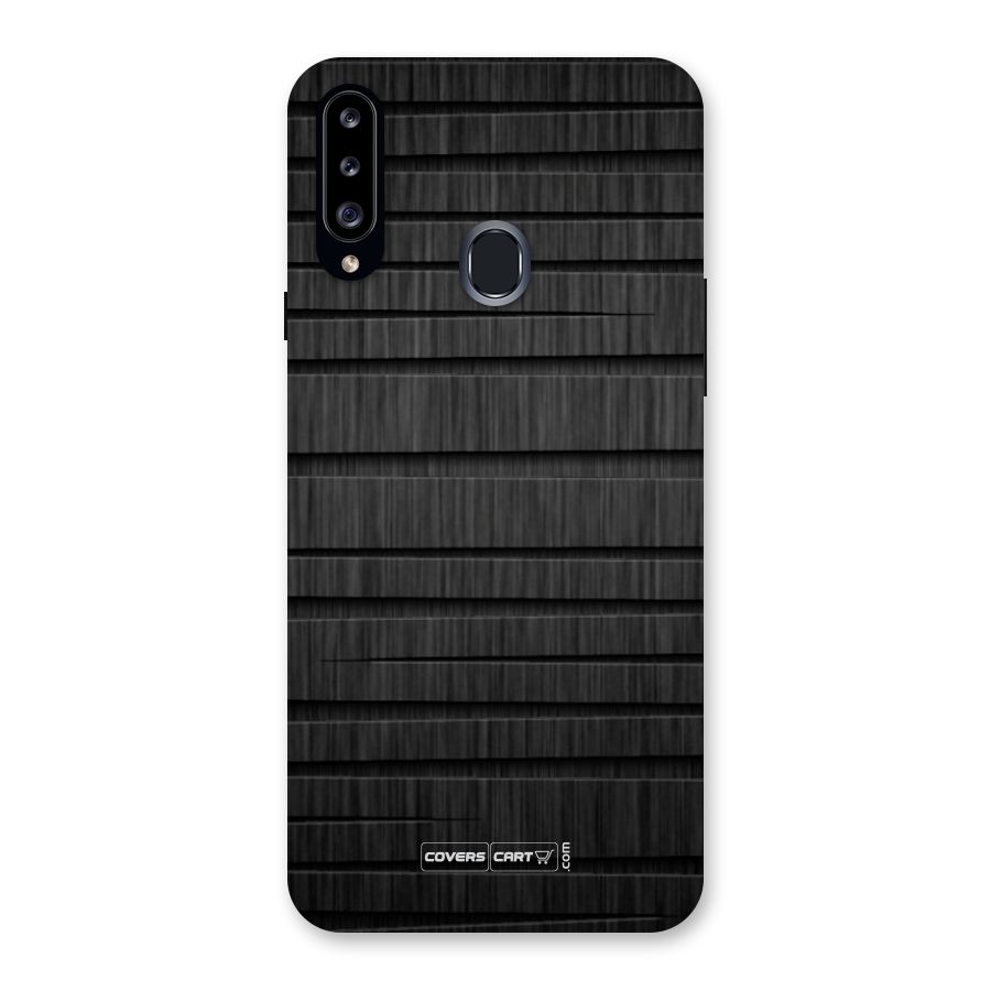 Black Abstract Back Case for Samsung Galaxy A20s