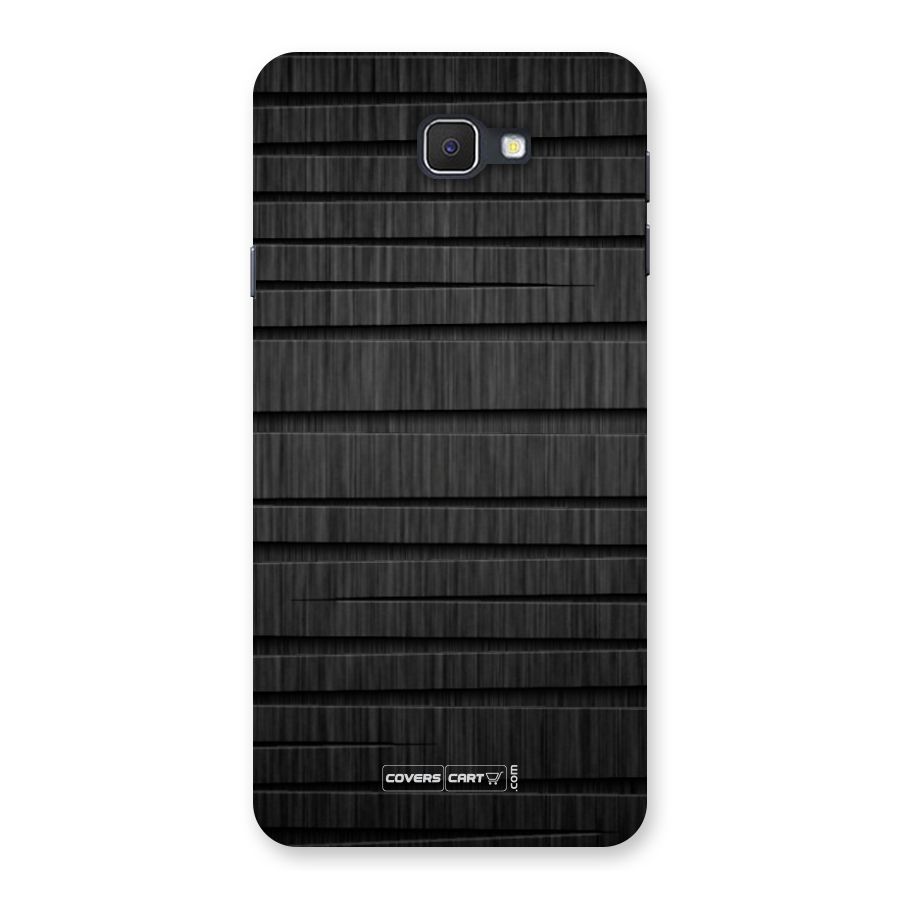 Black Abstract Back Case for Samsung Galaxy J7 Prime